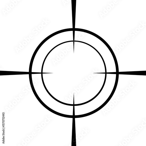 Gun Crosshair Icon