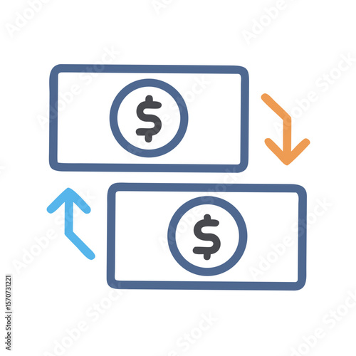 Money Exchange Arrows currency finance