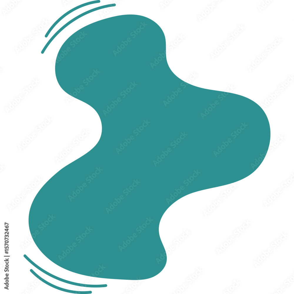 Abstract Modern Blob Abstract Modern Blob