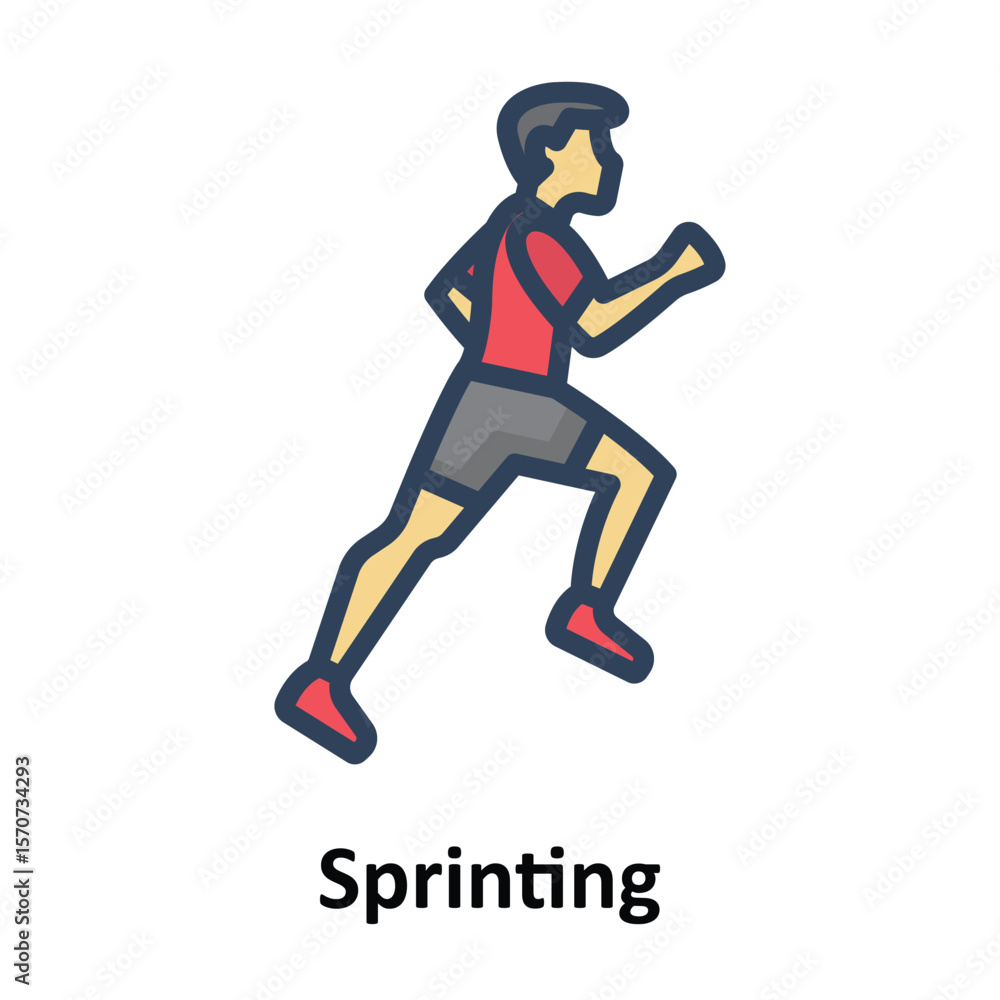 Fototapeta premium Spiriting vector icon which can easily edit or modify