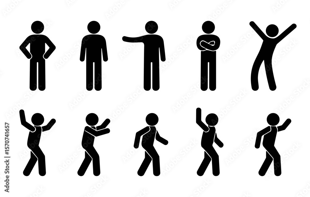 vector silhouettes of people vector silhouettes of people