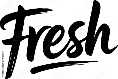  Fresh Modern Brush Stroke Logo