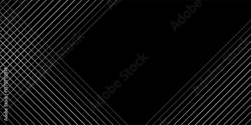 Minimalist black background with abstract geometric lines forming modern arrow shapes. Clean and elegant design, perfect for business, tech, or corporate themes.
