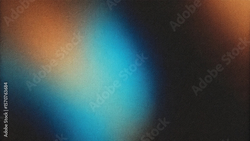 Abstract colorful background with blue light rays, a smooth, glowing digital art pattern