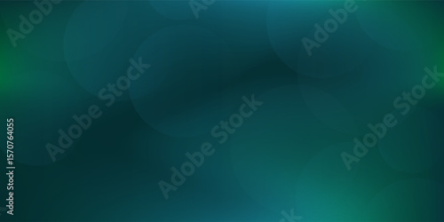 Abstract blue green background created in camera with a macro lens with overlapping bokeh circular shapes soft modern simple good natural