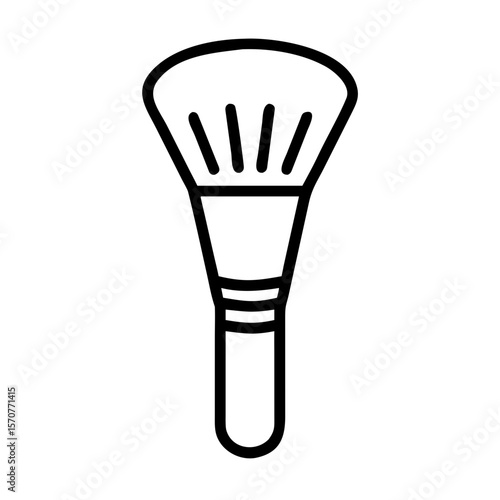 Makeup brush for flawless application