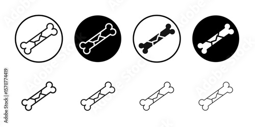 Fracture icon simple vector isolated symbol