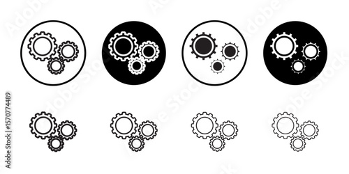 Function icon simple vector isolated symbol