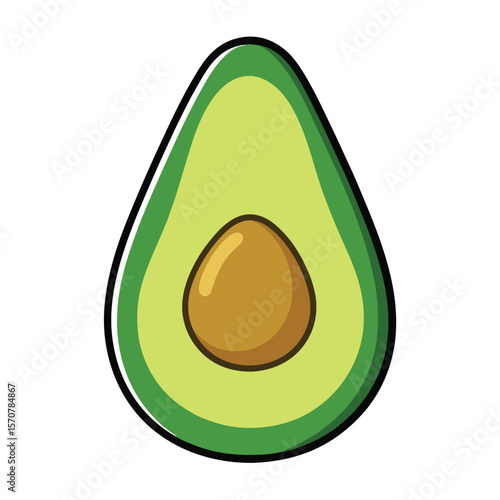 Avocado Fruit Healthy Food Icon