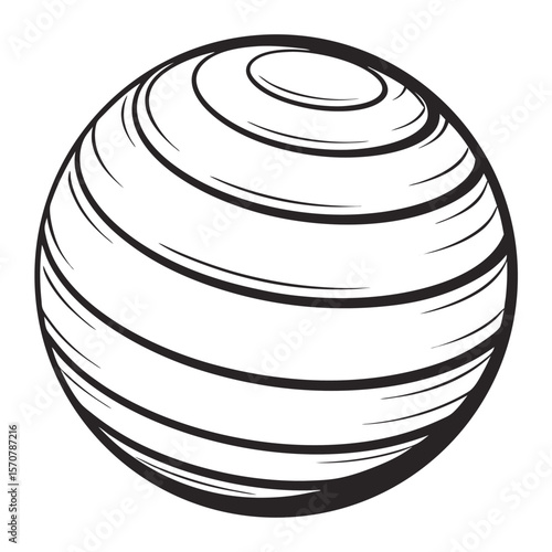 Stability Ball Yoga Fitness Core