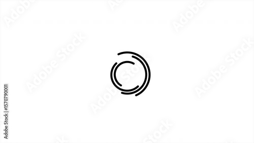 Wallpaper Mural loading progress animation looped Torontodigital.ca