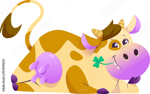 Cute Cow Character