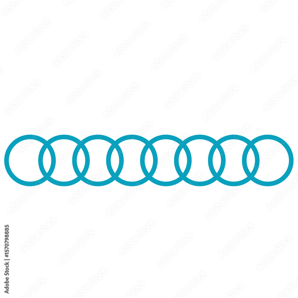 Naklejka premium Abstract Geometric Design Elements