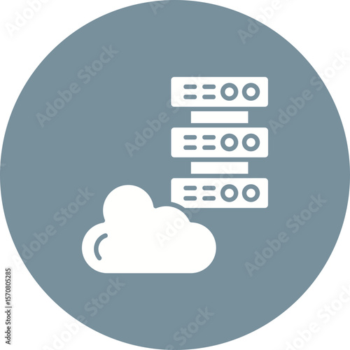 Cloud server Icon