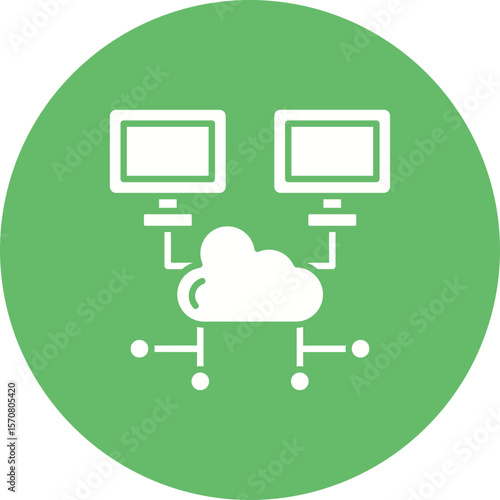 Cloud network Icon