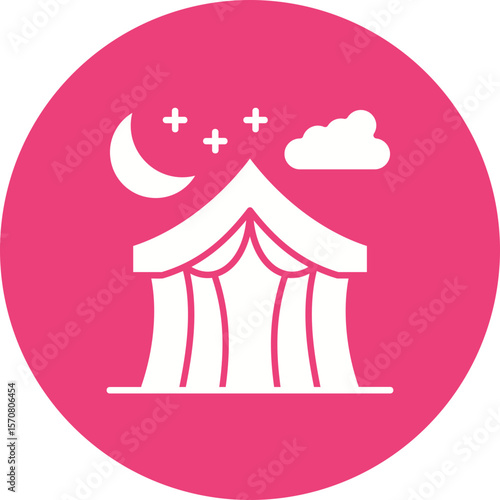 Night camp Icon