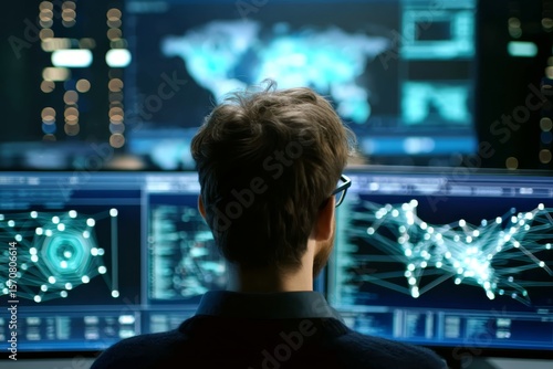 Advanced computer technology enhances IT security measures.