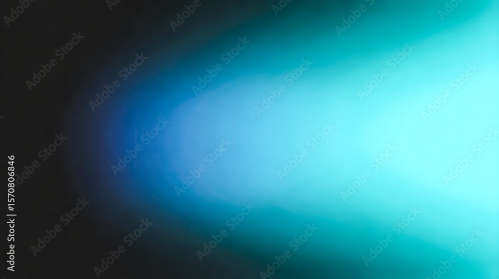 Fototapeta premium Abstract Blue Gradient Background Teal Cyan Shades Dark to Light