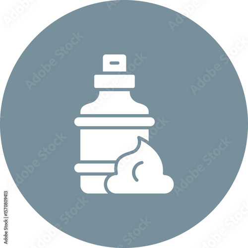 Shaving foam Icon
