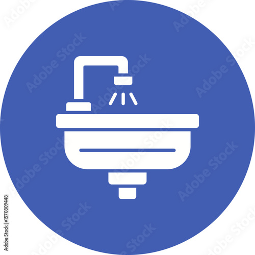 Hair wash sink Icon