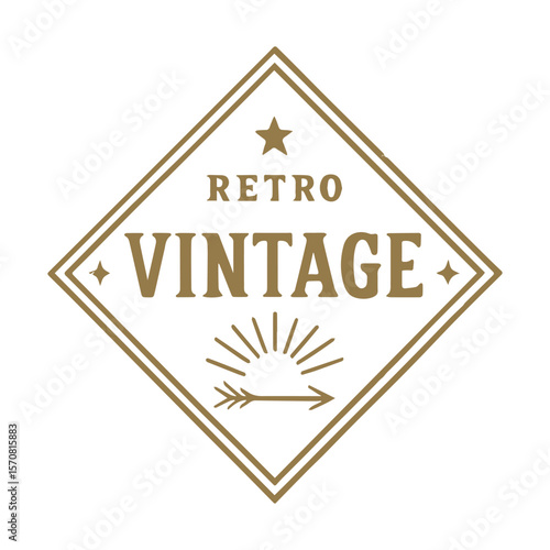 Free Download Retro Vintage Style Emblem a Classic and Timeless Design Icon - GFXLoad