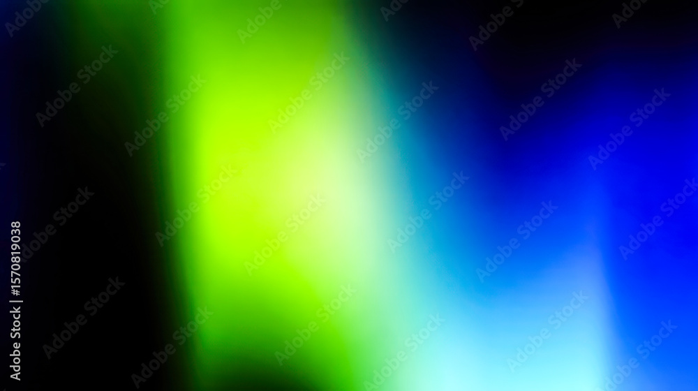 Obraz premium Abstract Green Blue Gradient Background Color Blend Design