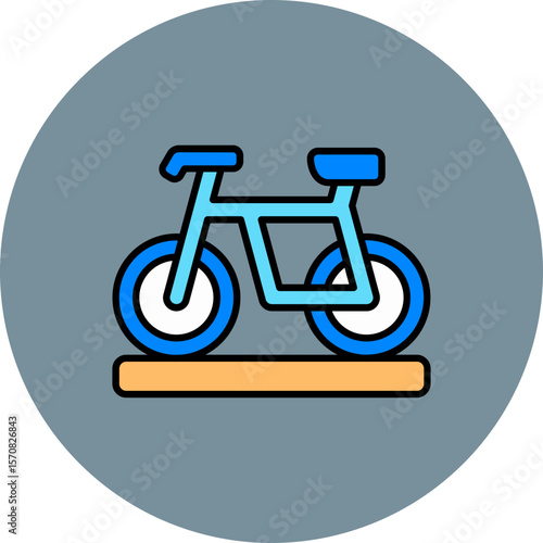 Bicycling Icon
