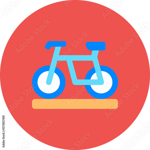 Bicycling Icon