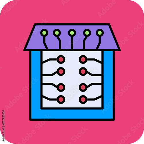 Artificial building Icon