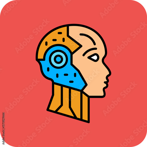 Cyborg Icon