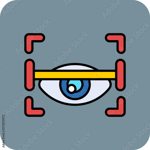 Eye scanner Icon