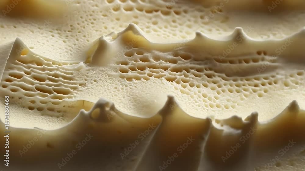 Close-up of textured ice cream Close-up of textured ice cream