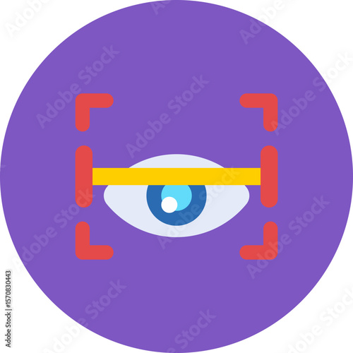 Eye scanner Icon