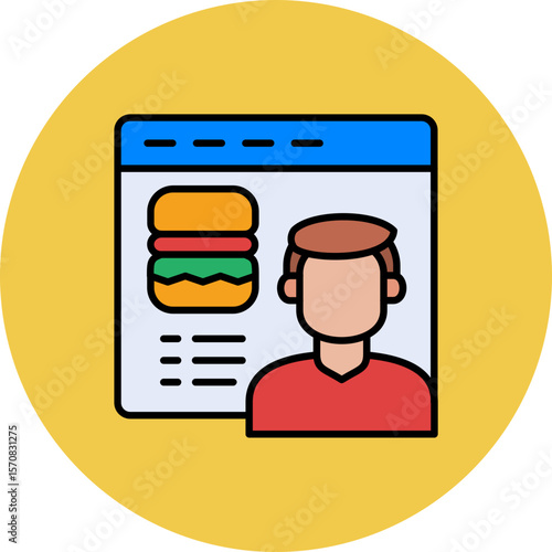 Food blogger Icon
