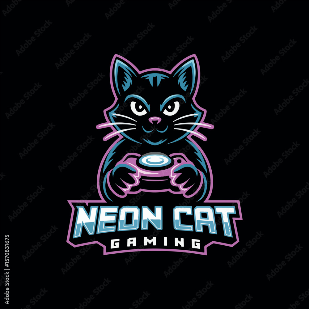 Naklejka premium Gaming t-shirt design