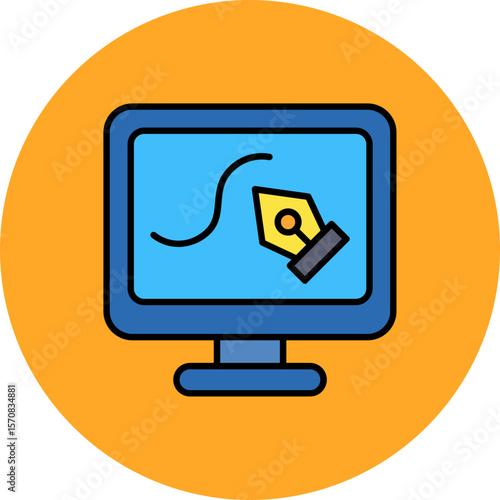 Computer screen Icon
