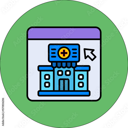 Online pharmacy Icon
