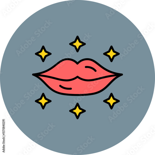 Lip makeup Icon