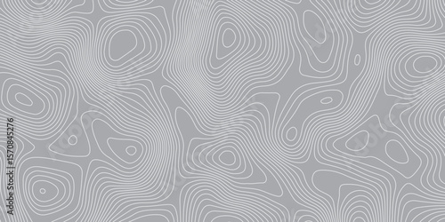 A subtle, abstract background featuring a continuous pattern of thin, organic, wavy lines resembling topographical maps or wood grain, rendered in shades of light grey and off-white. 