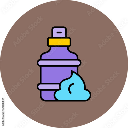 Shaving foam Icon