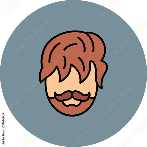 Facial hair Icon