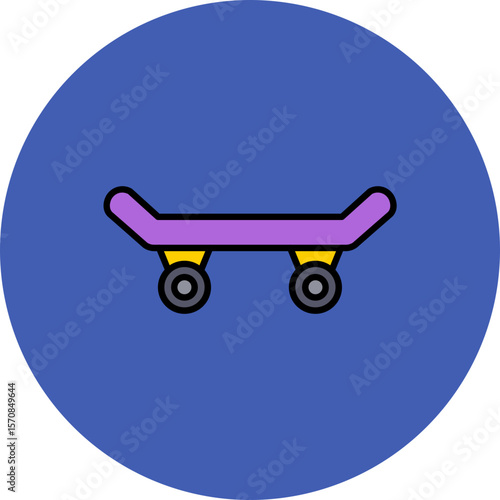 Skateboard Icon