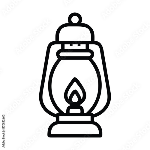 Himalayan salt lamp vector graphics illustration eps source
