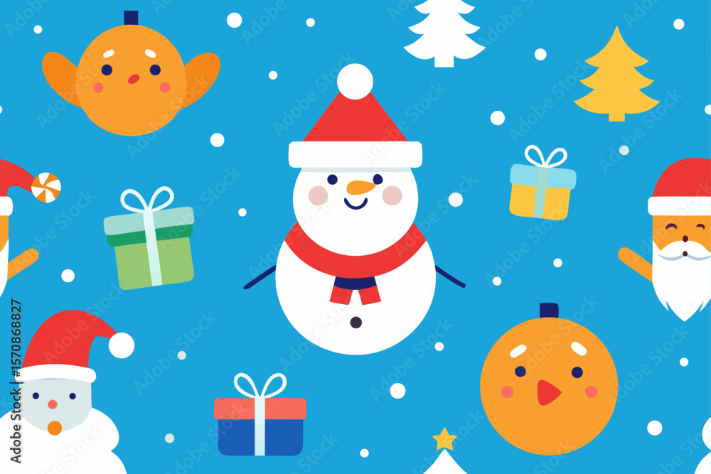 christmas seamless pattern christmas seamless pattern