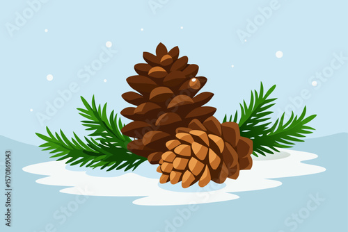 pine cones