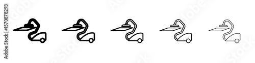 Vacuum cleaner Icon outline simple illustration isolated