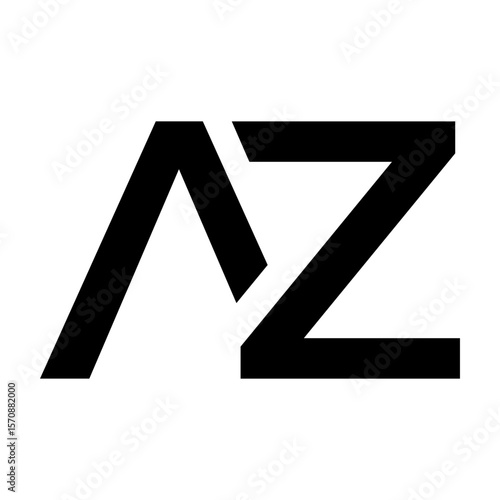 Free Download Alphabet letter AZ monogram logo vector design - GFXLoad