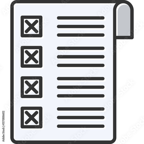 Resignation Vector Icon Design