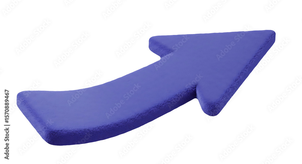 Cushioned Climb A Soft Blue Arrow on PNG Background Cushioned Climb A Soft Blue Arrow on PNG Background