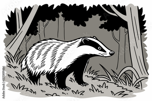  Educational Wildlife Illustrations: Emu, Sloth, Grasshopper, Lynx, Capybara, Pronghorn, Red Panda, Cassowary, Koala, Skunk, Caracal, Butterfly, Firefly, Zebra, Maine Coon, Ichthyosaur, Lionfish, Dodo